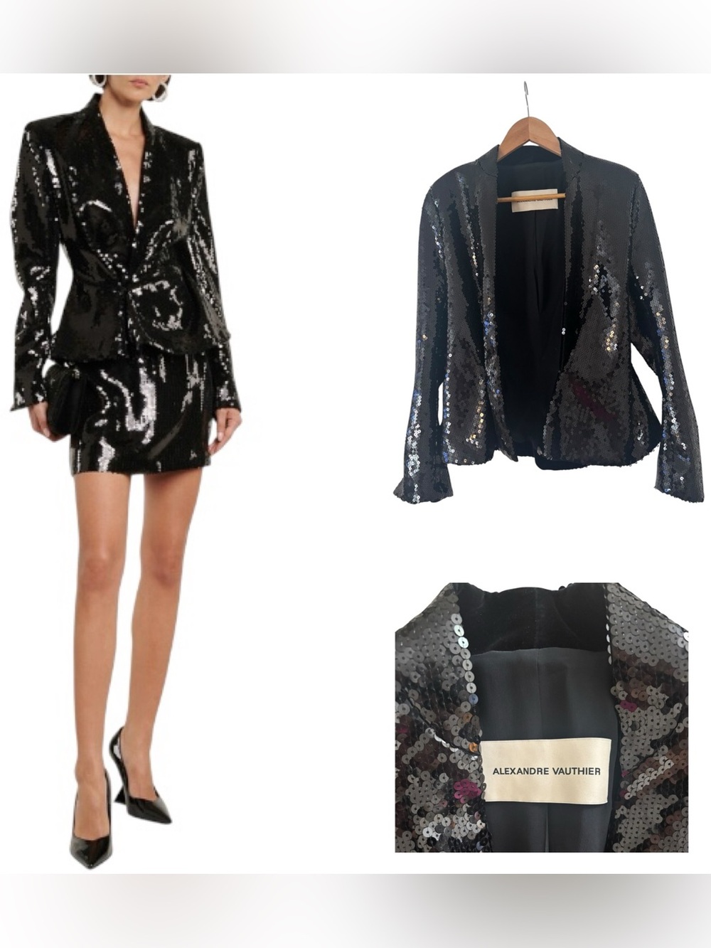 Alexandre Vauthier Sequined Blazer